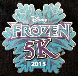 14973 - runDisney: Princess Half-Marathon Weekend - Disney Frozen 5K 2015 - Snowflake Logo - Walt Disney World alternate image