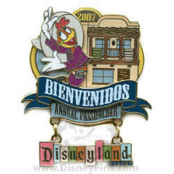 'Welcome Annual Passholders 2007 - Bienvenidos (Panchito) - DLR'