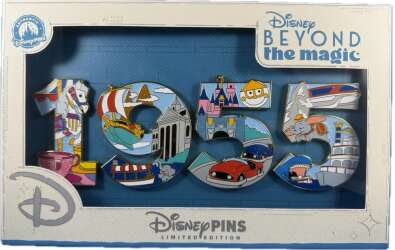 124894 - Disneyland Resort 1955 Pin Set - D23 Marketplace 2026