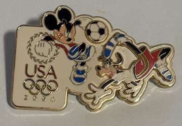 Olympics 2004 - Olympics 2004 - Mickey and Goofy play soccer | PIN