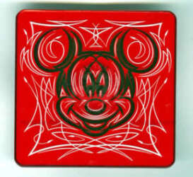 'Pin of the Month - Featured Artist Series - Thomas Scott - Car Detail Mickey - WDW'