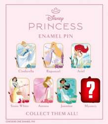 Princess Brushstrokes of Royalty Jumbo Mystery Series - Pink A La