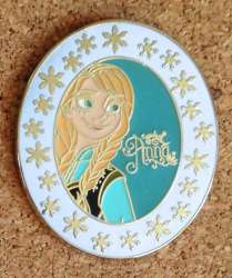 539 - Frozen Oval Frames Booster Set - Anna alternate image