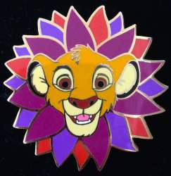 1039 - Disney Pin Flowers Pursuit Map Collection - Simba - Walt Disney World alternate image