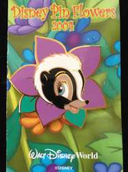 12592 - Disney Pin Flowers Pursuit Map Collection - Flower the Skunk - Walt Disney World alternate image