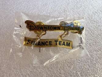Disneyland Resort Dangles - Downtown Disney 2001 Finance Team