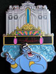 Aladdin Marquee at Hyperion Theater with Genie