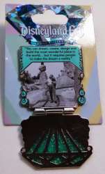 14037 - Disneyland 60th Celebration Diamond Countdown - Walt Disney - Anniversary - Aqua - Quote - Disneyland Resort alternate image