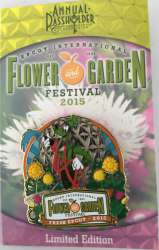 14492 - Epcot International Flower & Garden Festival 2015 - Passholder Exclusive - Walt Disney World alternate image