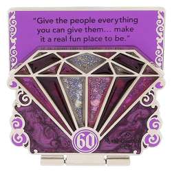 Walt Disney - Anniversary - Purple - Quote