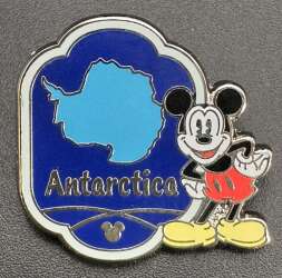 2012 Hidden Mickey - Continent Stamps