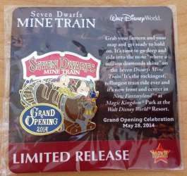 Seven Dwarfs Mine Train Grand Opening - Dopey and Grumpy - DMR