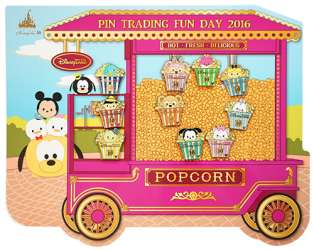 13239 - Pin Trading Fun Day 2016 - Tsum Tsum Jiminy Cricket Popcorn - Hong Kong Disneyland alternate image