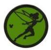 2015 Hidden Mickey - Character Silhouettes - Tinker Bell - DLR