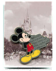 13380 - Where Dreams Come True Carded Mystery Collection - Mickey Mouse - Where Everyone Screams at the Sight of a Mouse alternate image