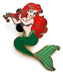 'Glitter Princess - Ariel With Dinglehopper And Glitter Tail - MLT'