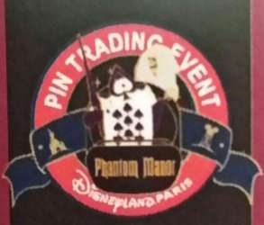 Alice In Phantomland - Pin Trading Event - Spades Card and Bride - DLP