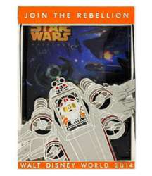 Star Wars Weekends 2014 - Join the Rebellion - Mickey and R2-MK in an X-Wing Fighter - WDW