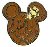 Mickey Mouse Waffle with Butter