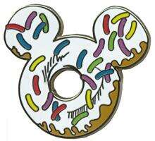 White Frosting Mickey Donut