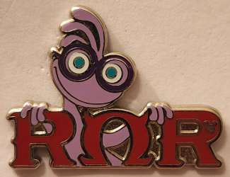 2019 Hidden Mickey - Monster&#039;s University Greek Letters - Randall ROR - DLR