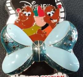 DSSH 3D Enamel Bow Series - Gus and Jaq - DSSH