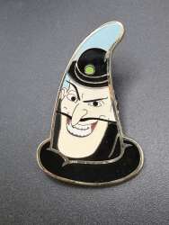 13858 - Sorcerer Hats Mystery Pin Collection - Villains - Bowler Hat Guy (Mystery Chaser) - Walt Disney Imagineering alternate image