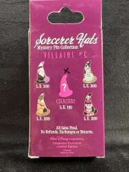 13858 - Sorcerer Hats Mystery Pin Collection - Villains - Bowler Hat Guy (Mystery Chaser) - Walt Disney Imagineering alternate image