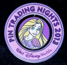 6666 - Pin Trading Night 2013 - Rapunzel Spinner - Walt Disney World alternate image