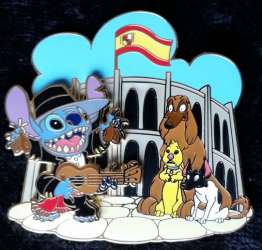 8116 - Stitch Europe Invasion Series - Stitch in Spain #5 - Disneyland Resort Paris alternate image