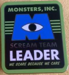 Monsters, Inc. - Scream Team Leader ONLY