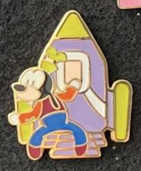 14005 - Flexible Characters - Goofy at Rocket to the Moon Only alternate image