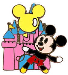 'Flexible Characters - Mickey Mouse with Castle &amp; Mickey Balloon - MLT'