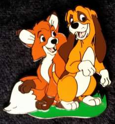 10792 - Disney Movie Club - The Fox and the Hound - Tod & Copper - Disney Movie Rewards alternate image