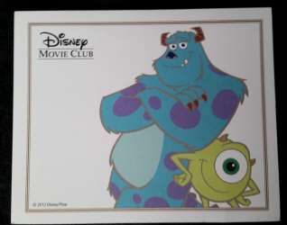 23018 - VIP Disney Movie Club - Monsters Inc - Disney Movie Rewards alternate image