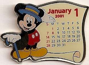 Click to view the Mickey January Calendar details