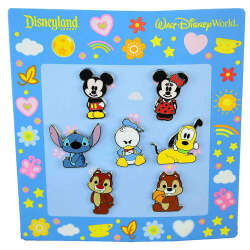 Cute Characters Mini-Pin Booster Set