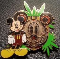 Tiki Character Masks - Mickey Mouse Character Mask - MLT