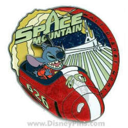 'Space Mountain - WDW Space Mountain attraction Stitch - WDW'
