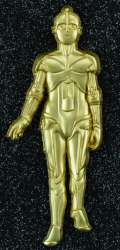 Star Wars Weekends 2014 - Jumbo C3PO Pin With Print - WDW