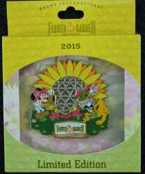 14495 - Epcot International Flower & Garden Festival 2015 - Minnie & Daisy Jumbo - Walt Disney World alternate image