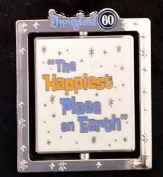 11353 - Disneyland Resort: Diamond Celebration (60th Anniversary) - Partners "The Happiest Place on Earth" Spinner - Disneyland Resort alternate image