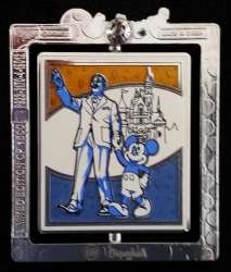 11353 - Disneyland Resort: Diamond Celebration (60th Anniversary) - Partners "The Happiest Place on Earth" Spinner - Disneyland Resort alternate image