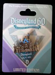 11398 - Disneyland 60th Anniversary - Board Game - Sleeping Beauty's Castle Completer - Disneyland Resort alternate image