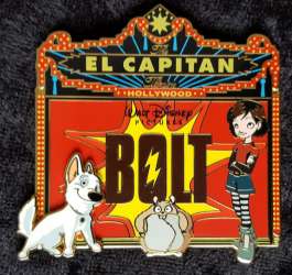 20435 - El Capitan Marquee Series - Bolt - Disney Studio Store Hollywood / Soda Fountain alternate image