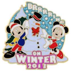 1458 - Disney Parks Seasons - Winter - Mickey and Minnie Brrrring on winter 2013 alternate image