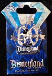 11409 - Disneyland Diamond Celebration Event - Mickey Mouse '60' Logo - Disneyland Resort alternate image