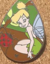 2008 Hidden Mickey - Tinker Bell Nature - Ladybug - DLR