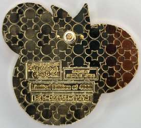 14745 - EPCOT International Flower & Garden Festival 2018 - Guaranteed Fresh Pin Set - Spaceship Earth Orange Icon ONLY - Walt Disney World alternate image