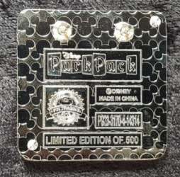 'Park Pack Pin Trading Edition - LE Variant 3 - Frozen Pink and Purple - DSUS'